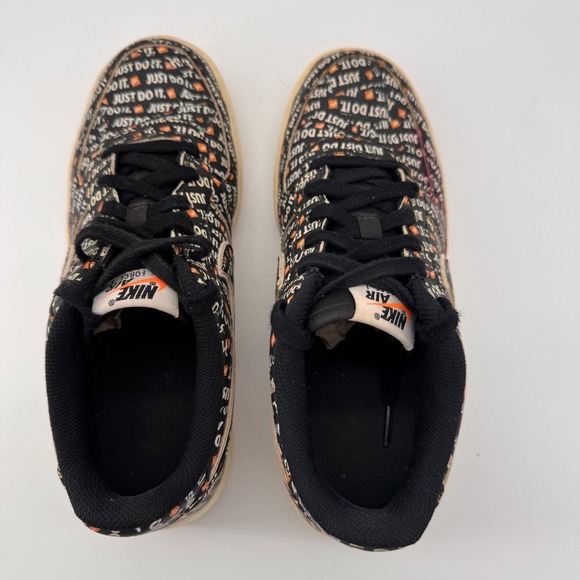 Nike Air Force 1 Low‎ '07 LV8 Just Do It Kids AOP Sneakers Shoes 7Y Streetwear - Picture 5 of 12
